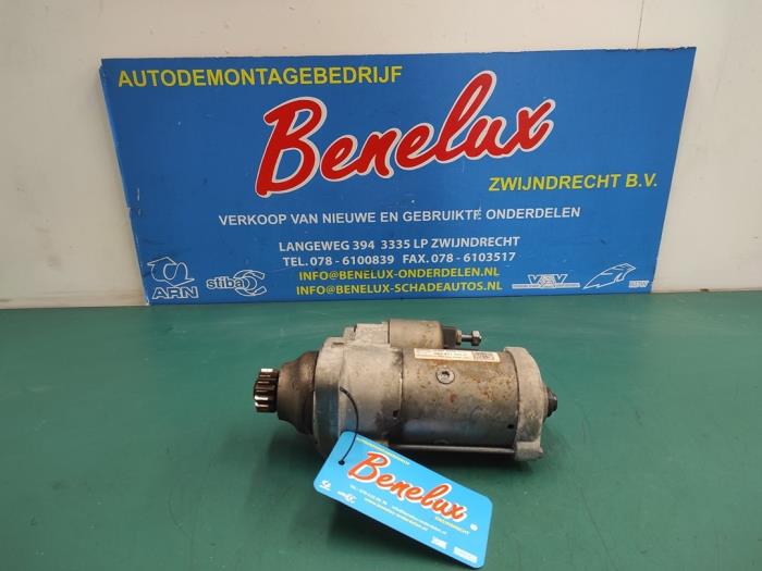 Starter Volkswagen Polo V (6R), 2009 / 2017 1.4 TDI DPF BlueMotion technology, Hatchback, Diesel, 1.422cc, 55kW (75pk), FWD, CUSA, 2014-03 / 2017-10 (Used)