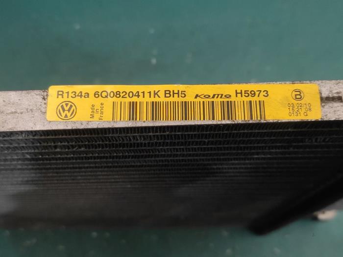 Favi 2 Radiator Air conditioning radiator Skoda Fabia II Combi 1.2i 12V - R134A CGP