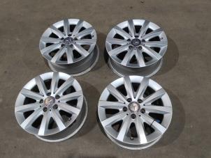 Used Set of wheels Mercedes A (W176) 1.5 A-180 CDI, A-180d 16V Price on request offered by Benelux Zwijndrecht B.V.