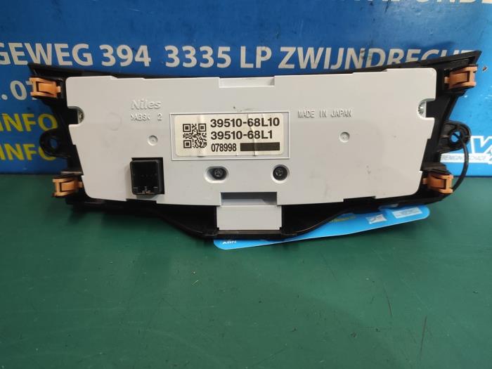 Heater control panel from a Suzuki Swift (ZA/ZC/ZD) 1.2 16_ 2015