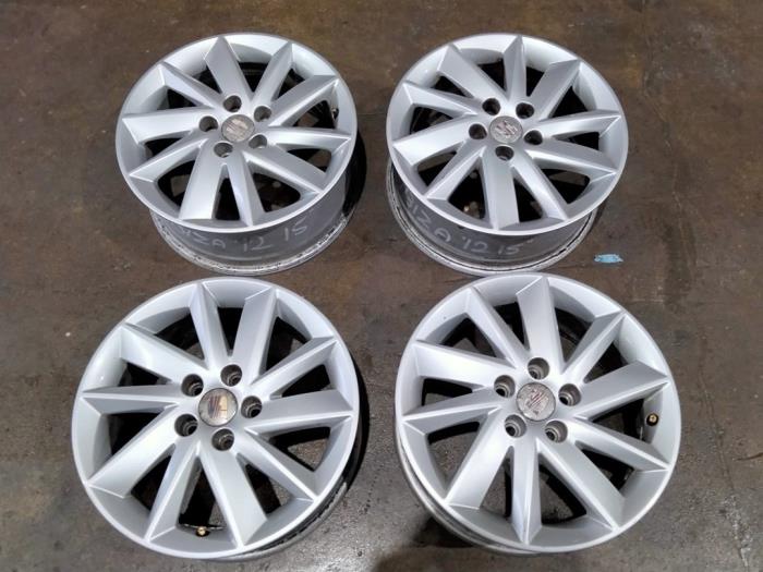 Gebrauchte Felgen Set Seat Ibiza ST (6J8) 1.2 TDI Ecomotive Preis € 200,00 Margenregelung angeboten von Benelux Zwijndrecht B.V.