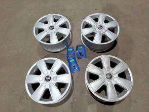 Used Set of sports wheels Nissan Micra (K12) 1.2 16V Price on request offered by Benelux Zwijndrecht B.V.