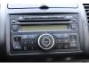Reproductor de CD y radio de un Nissan Note (E11), 2006 / 2013 1.4 16V, MPV, Gasolina, 1.386cc, 65kW (88pk), FWD, CR14DE, 2006-03 / 2012-06, E11AA 2010
