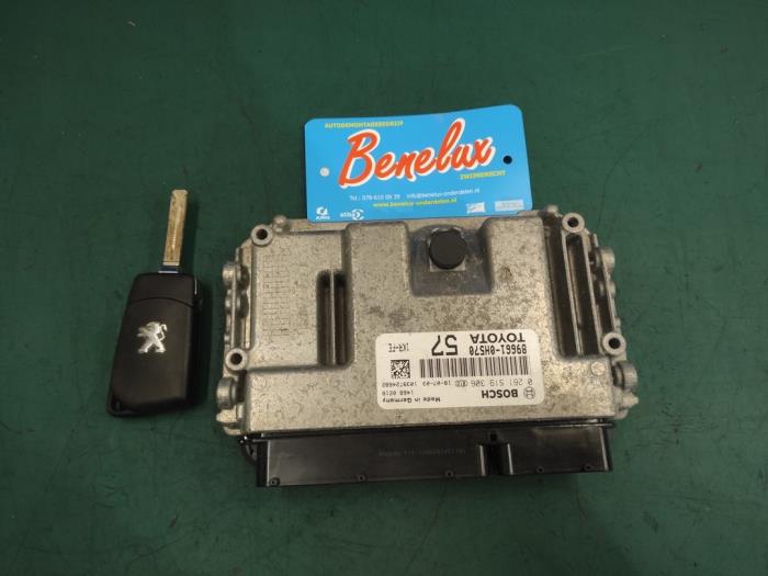 Used Engine management computer Peugeot 108 1.0 12V VVT-i Price on request offered by Benelux Zwijndrecht B.V.