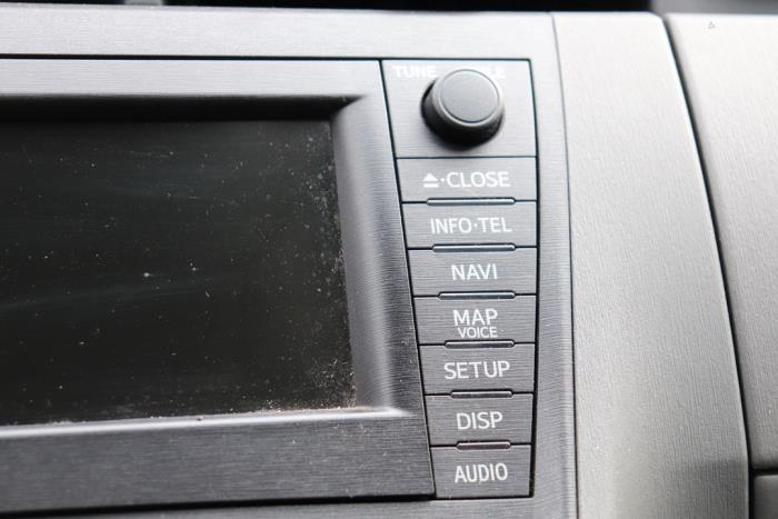 Sistema de navegación de un Toyota Prius (ZVW3) 1.8 16V 2009