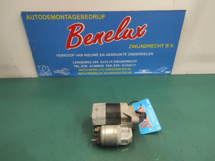 Anlasser Dacia Sandero I (BS), 2008 / 2013 1.2 16V, Fließheck, Benzin, 1.149cc, 55kW (75pk), FWD, D4F732; D4FF7, 2008-11 / 2013-06, BSDA1; BSDBN; BSDM2; BSRA1; BSRBN (Gebraucht)