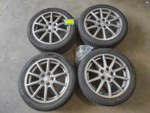 Used Sport rims set + tires Volkswagen Polo IV (9N1/2/3) 1.4 16V Price on request offered by Benelux Zwijndrecht B.V.