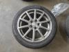 Sport rims set + tires from a Volkswagen Polo IV (9N1/2/3) 1.4 16V 2008