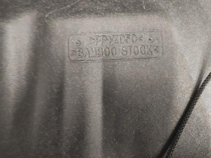 Plage arrière d'un Chevrolet Spark (M300) 1.2 16V 2010