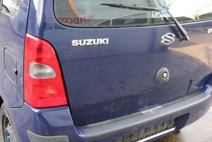 Tailgate from a Suzuki Wagon-R+ (RB) 1.0 12V 2007