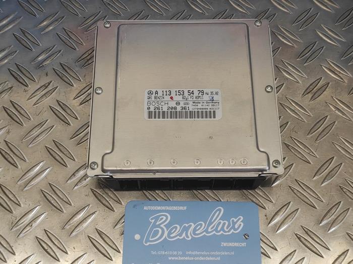 Gebrauchte Steuergerät Motormanagement Mercedes E Combi (S211) 5.0 E-500 V8 24V Preis auf Anfrage angeboten von Benelux Zwijndrecht B.V.