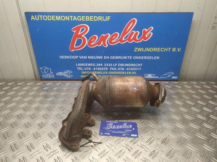 Katalysator Toyota Yaris (P1), 1999 / 2005 1.3 16V VVT-i, Fließheck, Benzin, 1.298cc, 64kW (87pk), FWD, 2SZFE, 2002-04 / 2005-09, SCP12 (Gebraucht)