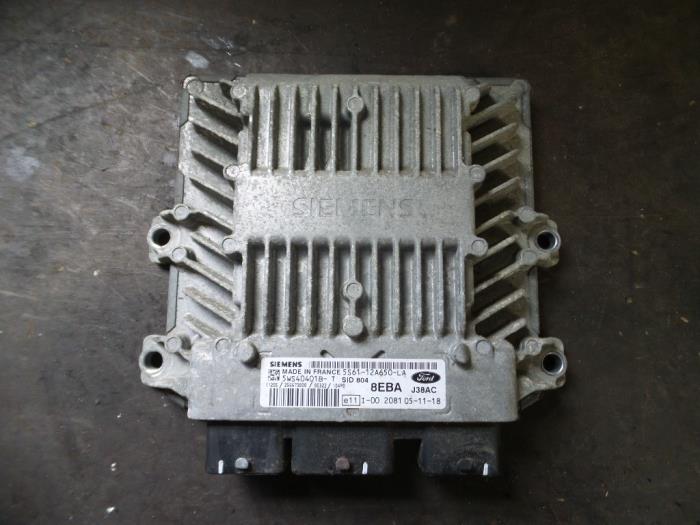 Used Engine management computer Ford Fiesta 5 (JD/JH) 1.4 TDCi Price on request offered by Autodemontage Joko B.V.