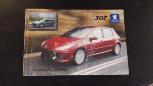 Used Instruction Booklet Peugeot 307 Break (3E) 1.6 HDi 90 16V Price on request offered by Autodemontage Joko B.V.