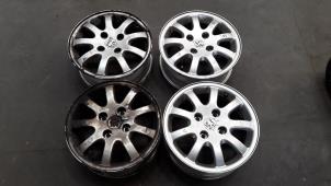Used Set of sports wheels Peugeot 206 (2A/C/H/J/S) 1.4 XR,XS,XT,Gentry Price on request offered by Autodemontage Joko B.V.