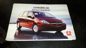 Used Instruction Booklet Citroen C8 (EA/EB) 2.0 HDi 16V Price on request offered by Autodemontage Joko B.V.