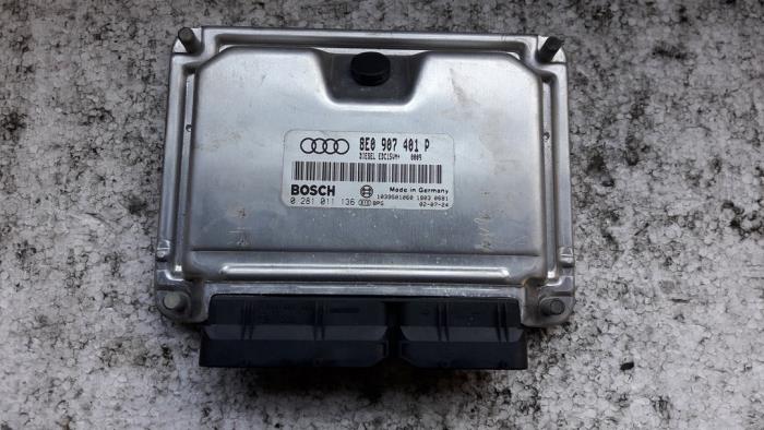 Engine management computer Audi A4 Avant (B6), 2001 / 2005 2.5 TDI 24V, Combi/o, Diesel, 2.496cc, 120kW (163pk), FWD, BFC, 2002-07 / 2003-05, 8E5 (Used)