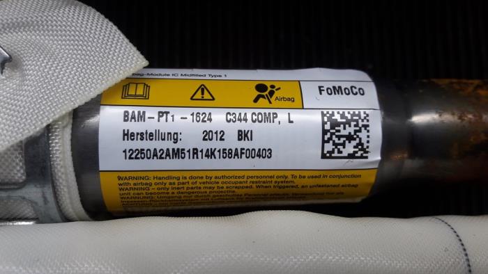 Roof curtain airbag from a Ford C-Max (DXA) 2.0 TDCi 16V 2013