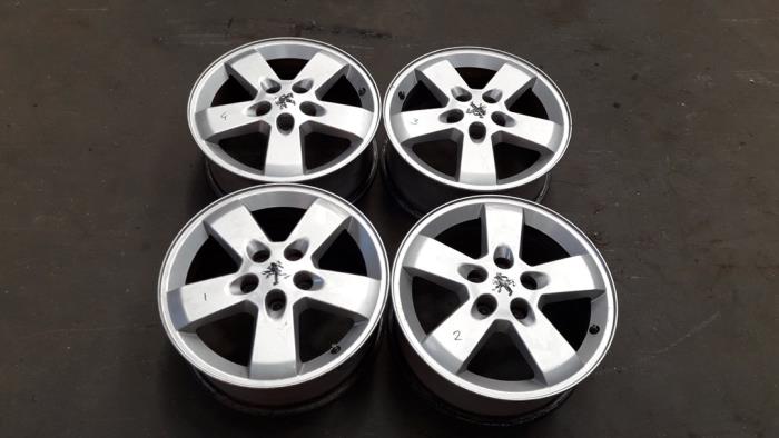 Ruckus studio Contest Set of sports wheels Peugeot 407 2.0 HDiF 16V - 9661506780 Alloy