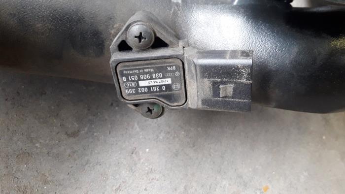 Begagnade Laddtryckssensor Seat Leon (1P1) 1.9 TDI 90 Pris på förfrågan erbjuds av Autodemontage Joko B.V.
