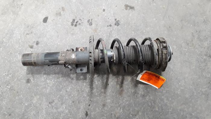 Front shock absorber rod, left from a Volkswagen Polo IV (9N1/2/3) 1.4 TDI 80 2008
