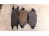 Front brake pad from a Peugeot 307 SW (3H), 2002 / 2008 1.6 HDi 16V, Combi/o, Diesel, 1.560cc, 66kW (90pk), FWD, DV6ATED4; 9HX; DV6TED4FAP; 9HV, 2005-04 / 2008-04, 3H9HV; 3H9HX 2006