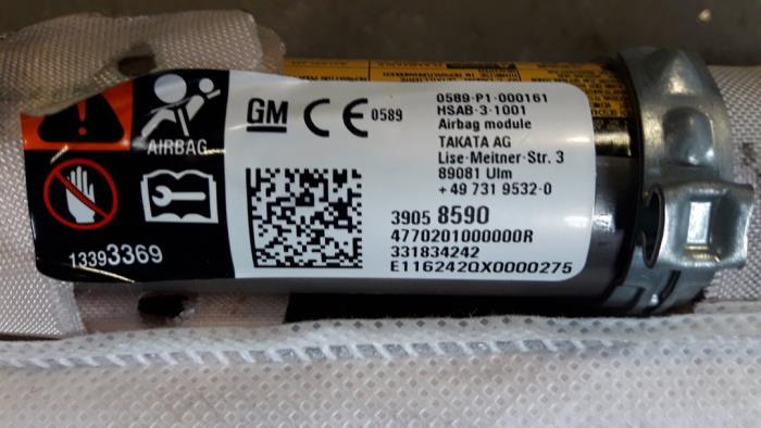Używane Kurtyna Opel Astra K 1.0 Turbo 12V Cena na żądanie oferowane przez Autodemontage Joko B.V.