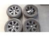 Set of sports wheels + winter tyres from a BMW 5 serie Touring (E39), 1996 / 2004 530i 24V, Combi/o, Petrol, 2.979cc, 170kW (231pk), RWD, M54B30; 306S3, 2000-09 / 2003-12, DS51; DS61 2001