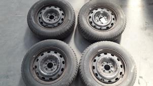 Used Set of wheels + winter tyres Chrysler Voyager/Grand Voyager (RG) 2.5 CRD Price on request offered by Autodemontage Joko B.V.