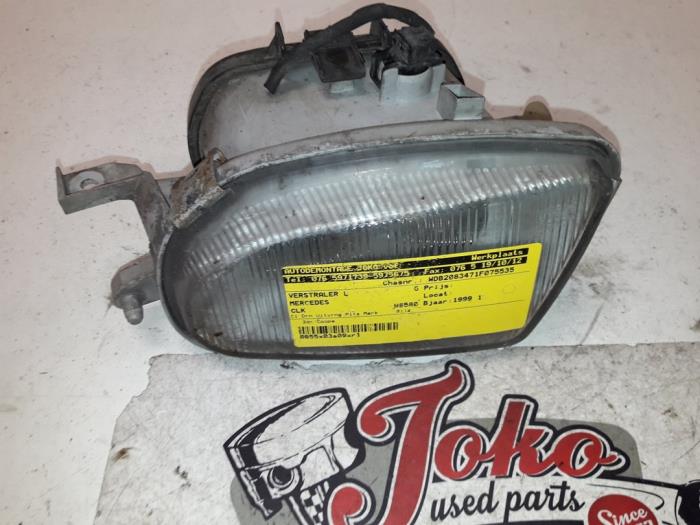 Używane Halogen lewy Mercedes CLK (C208) 2.3 230K 16V Cena na żądanie oferowane przez Autodemontage Joko B.V.