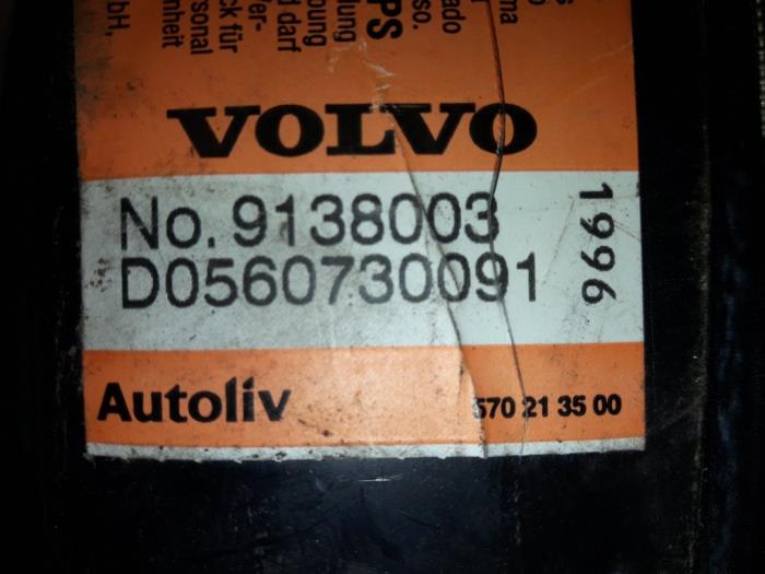 Asiento de airbag de un Volvo S40 (VS) 1.8 16V 1996