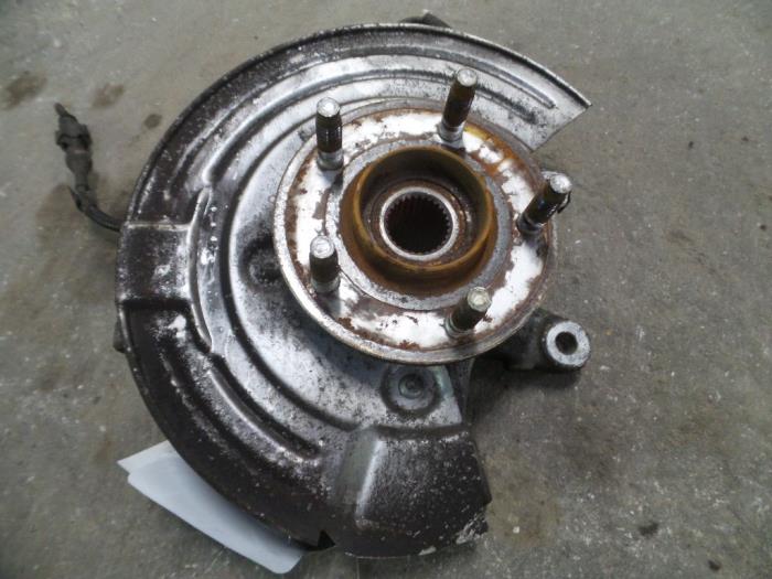 Knuckle, rear right from a Jaguar S-type (X200) 3.0 V6 24V 1999