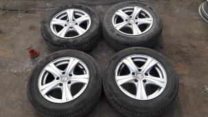 Used Set of sports wheels Volkswagen Touran (1T1/T2) 1.9 TDI 105 Euro 3 Price on request offered by Autodemontage Joko B.V.
