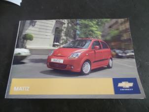 Used Instruction Booklet Chevrolet Matiz 0.8 S,SE Price on request offered by Autodemontage Joko B.V.