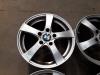Set of sports wheels from a BMW 5 serie Touring (E61) 525d 24V 2006