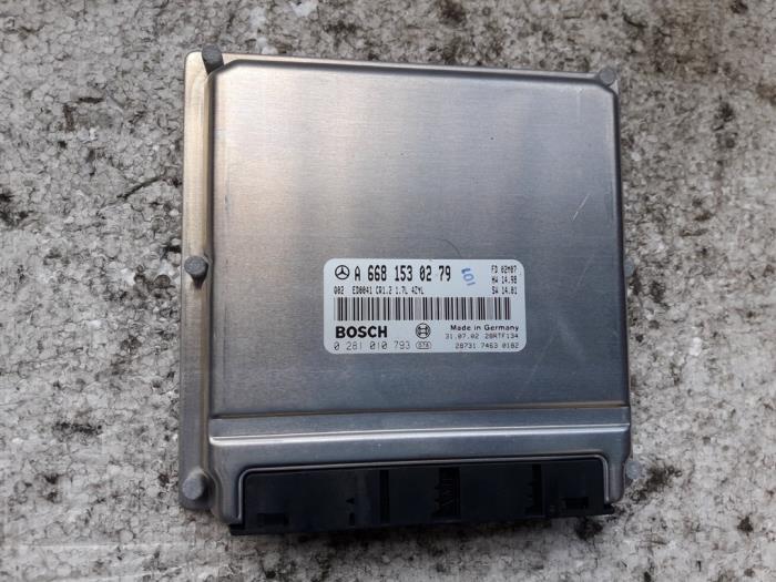 Used Engine management computer Mercedes A (W168) 1.7 A-170 CDI 16V Price on request offered by Autodemontage Joko B.V.