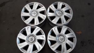 Used Set of sports wheels Citroen C2 (JM) 1.4 Price on request offered by Autodemontage Joko B.V.