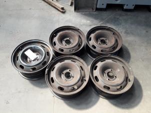 Used Set of wheels Peugeot 206 (2A/C/H/J/S) 1.6 16V Price on request offered by Autodemontage Joko B.V.
