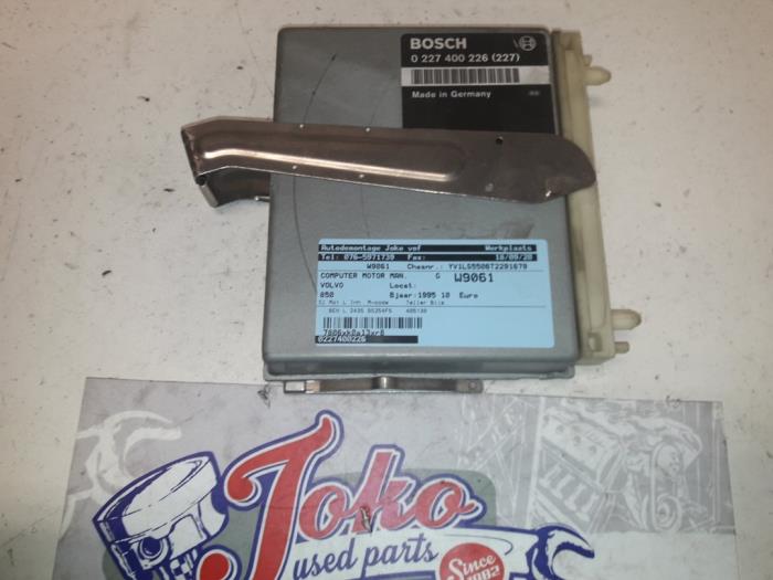 Used Engine management computer Volvo 850 2.5i GLT 20V Price on request offered by Autodemontage Joko B.V.