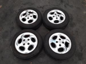 Used Set of sports wheels Peugeot 206 (2A/C/H/J/S) 1.4 XR,XS,XT,Gentry Price on request offered by Autodemontage Joko B.V.