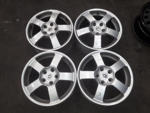 Used Set of sports wheels Renault Laguna II Grandtour (KG) 1.9 dCi 110 Price on request offered by Autodemontage Joko B.V.