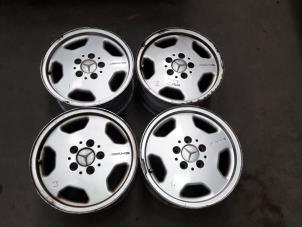 Used Set of sports wheels Mercedes C (W202) 1.8 C-180 16V Price on request offered by Autodemontage Joko B.V.