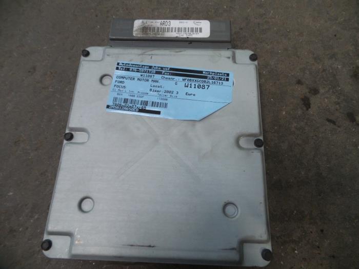 Used Engine management computer Ford Focus 1 2.0 16V Price on request offered by Autodemontage Joko B.V.