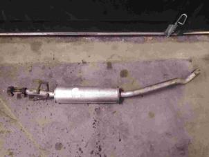 Used Exhaust middle silencer Opel Corsa B (73/78/79) 1.2i 16V Price on request offered by Autodemontage Joko B.V.