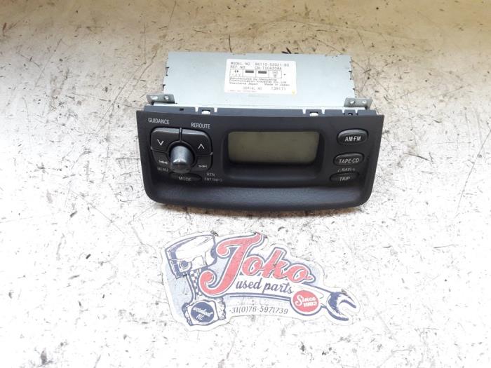 Begagnade Radio Toyota Yaris (P1) 1.3 16V VVT-i Pris på förfrågan erbjuds av Autodemontage Joko B.V.