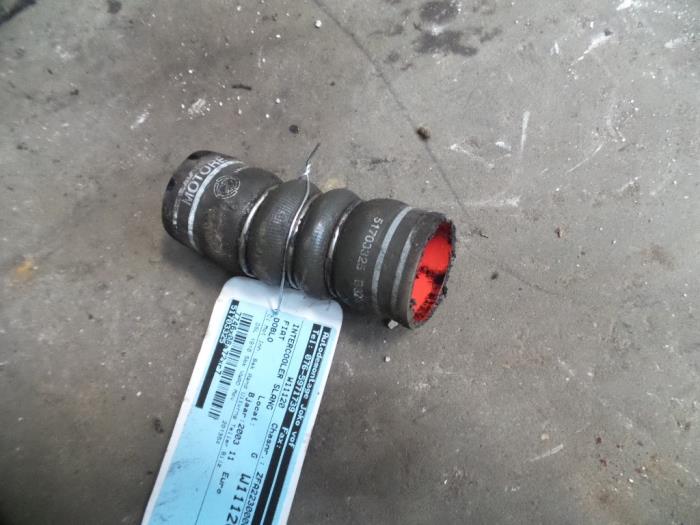 Used Intercooler hose Fiat Doblo (223A/119) 1.9 JTD Price on request offered by Autodemontage Joko B.V.