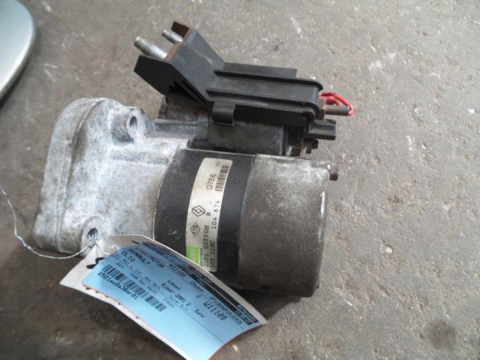 Gebrauchte Anlasser Renault Clio II (BB/CB) 1.6 16V Preis auf Anfrage angeboten von Autodemontage Joko B.V.