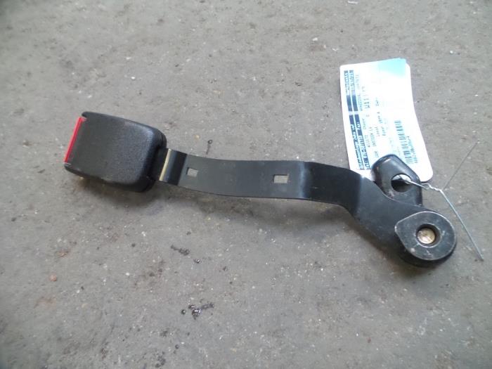 Front seatbelt buckle, left from a Volkswagen Lupo (6X1) 1.0 MPi 50 1999