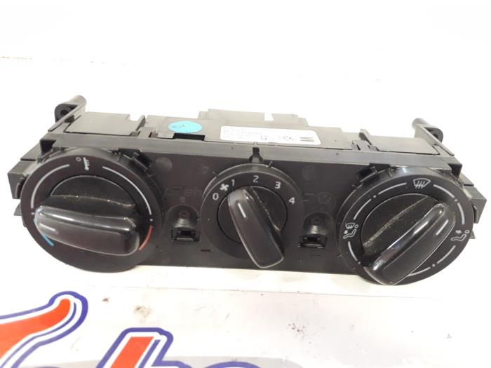 Heater control panel from a Volkswagen Up! (121) 1.0 12V 60 2013
