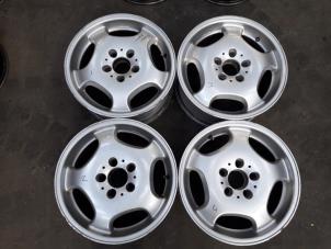Used Set of sports wheels Mercedes C (W203) 2.2 C-200 CDI 16V Price on request offered by Autodemontage Joko B.V.